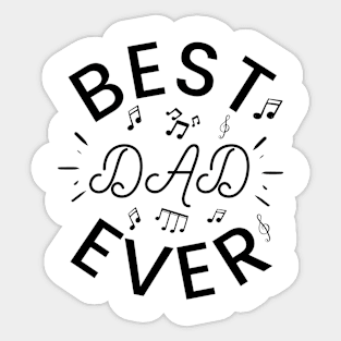 BEST DAD EVER Gift Ideas Sticker